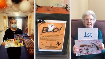 Falkirk care home Colleagues host Halloween drawing competition for local children